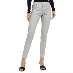 AG Adriano Goldschmied Jeans Luminous Grey Faint Sparkle Light Wash Skinny 24
